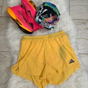 NWT, Adizero Running Split Shorts